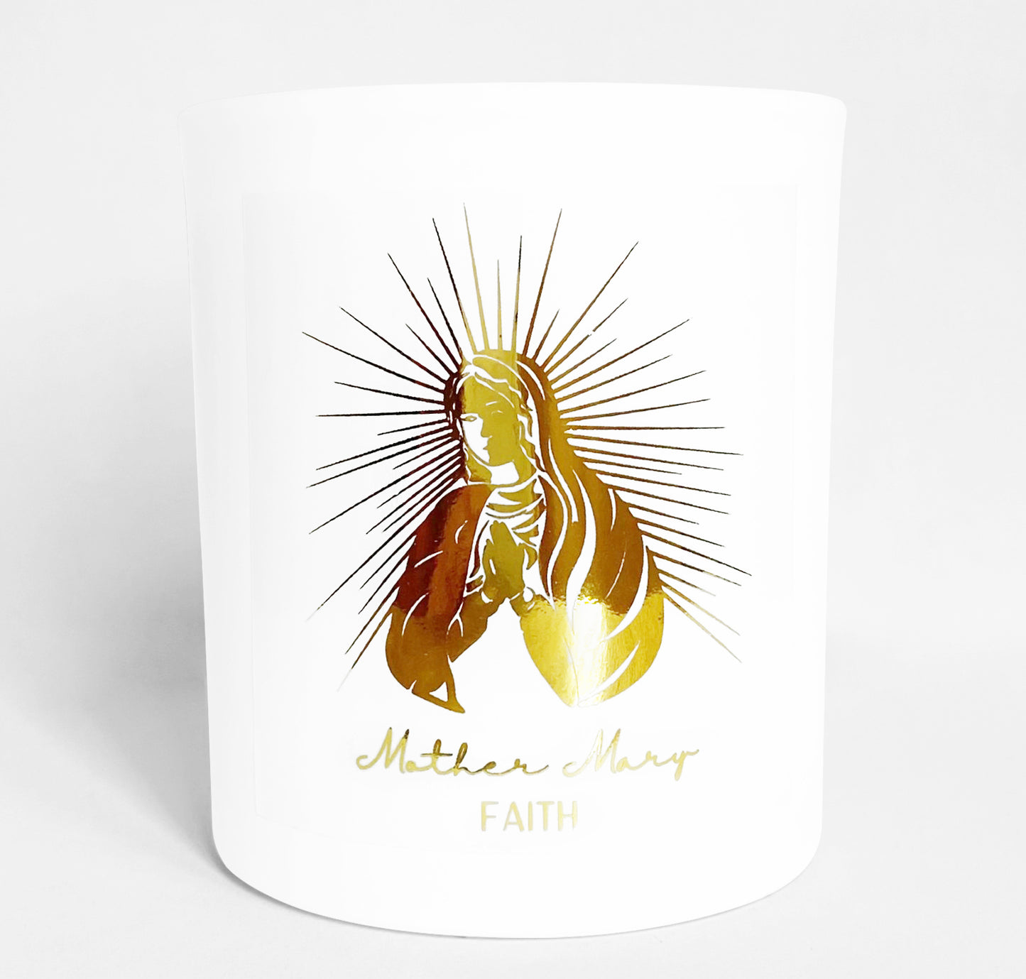 Mother Mary Goddess Ceremony Candle