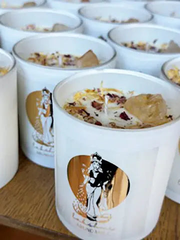 Lakshmi Goddess Ceremony Candle Anahata Alchemy Apothecary