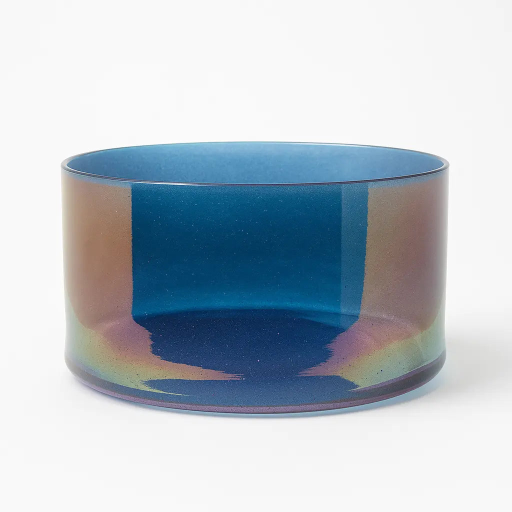 Tibetan Quartz Copper Aura Bowl - 9" B+15 Anahata Alchemy Apothecary