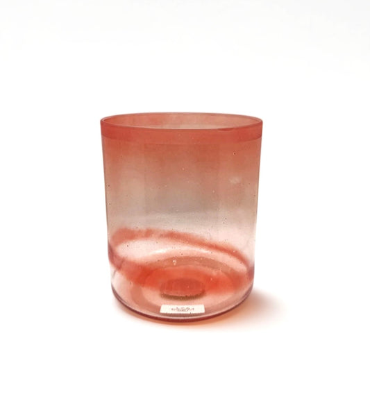 Rose Quartz Frosted Rim - 6" G#-30