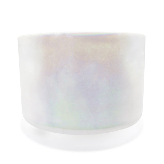 Mother Of Platinum Bowl - 9" C#+15 Anahata Alchemy Apothecary