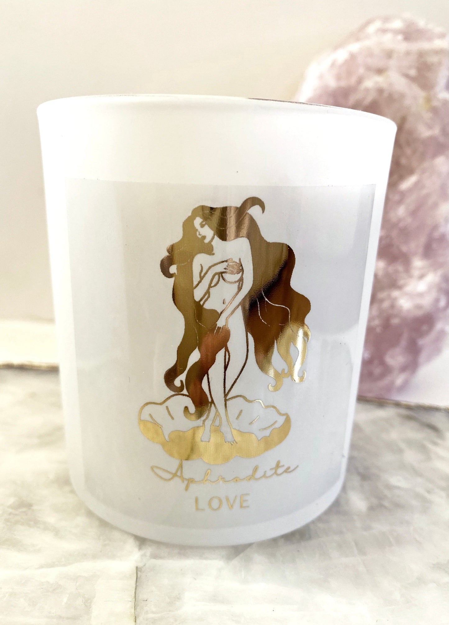 Aphrodite Goddess Ceremony Candle