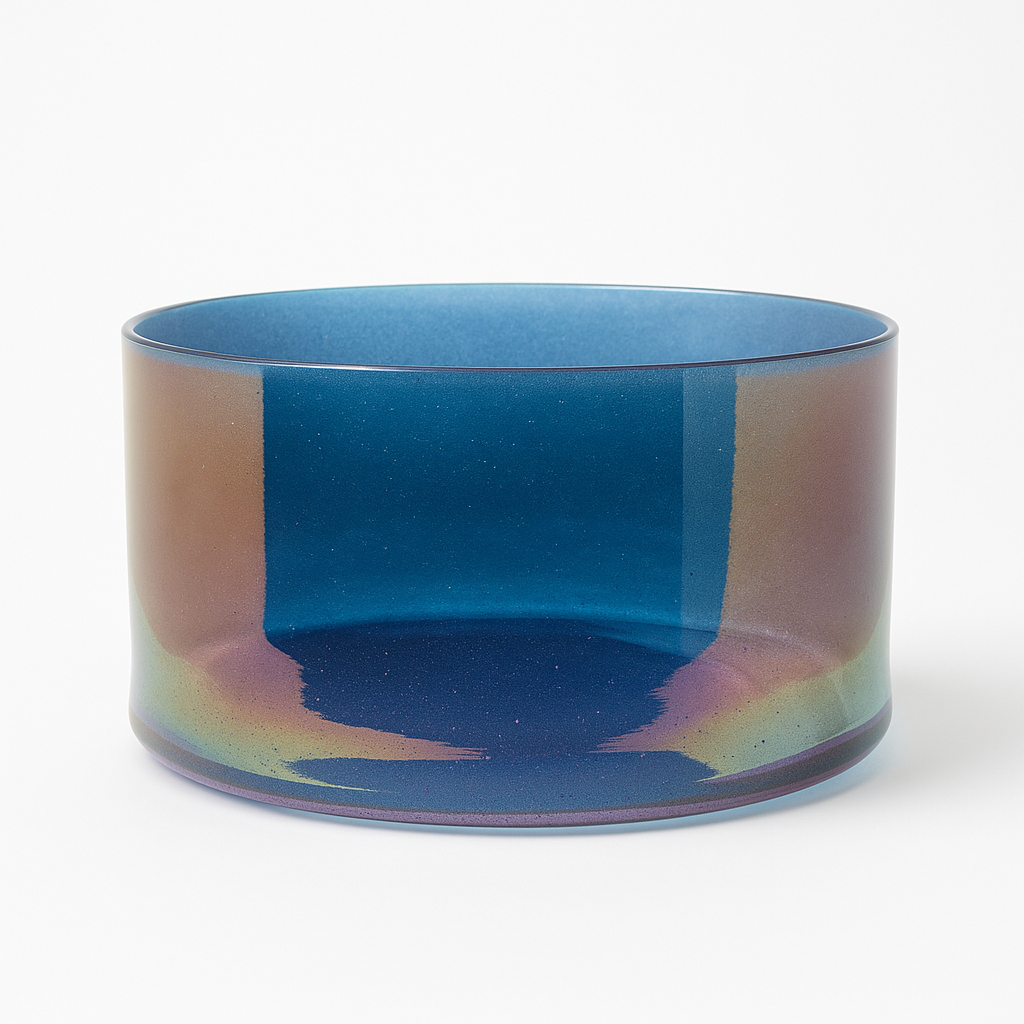 Tibetan Quartz Copper Aura Bowl - 9" B+15