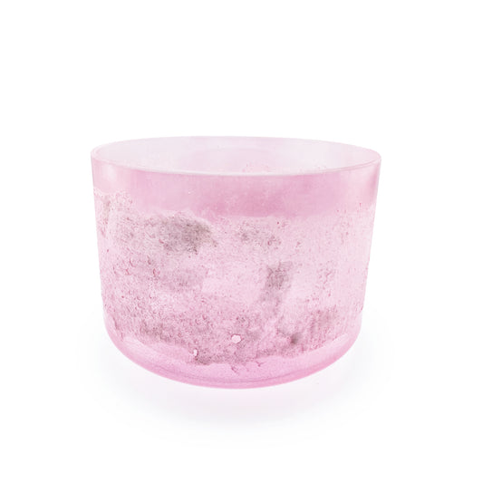 Lemurian Seed, Pink Aura Gold - 9" D#+15